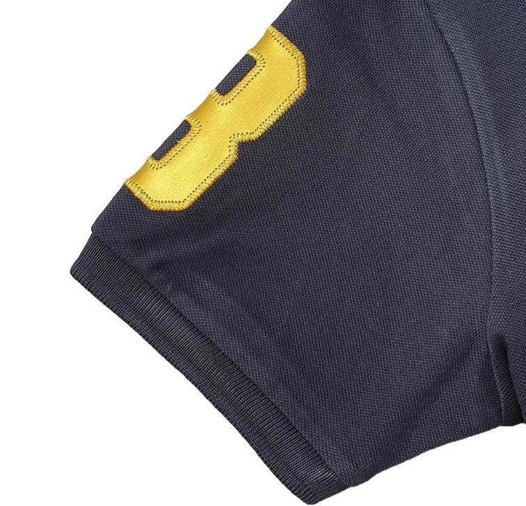 Kids' Lion Polo: 3D Embroidery, Comfort Piqué, Classic Style