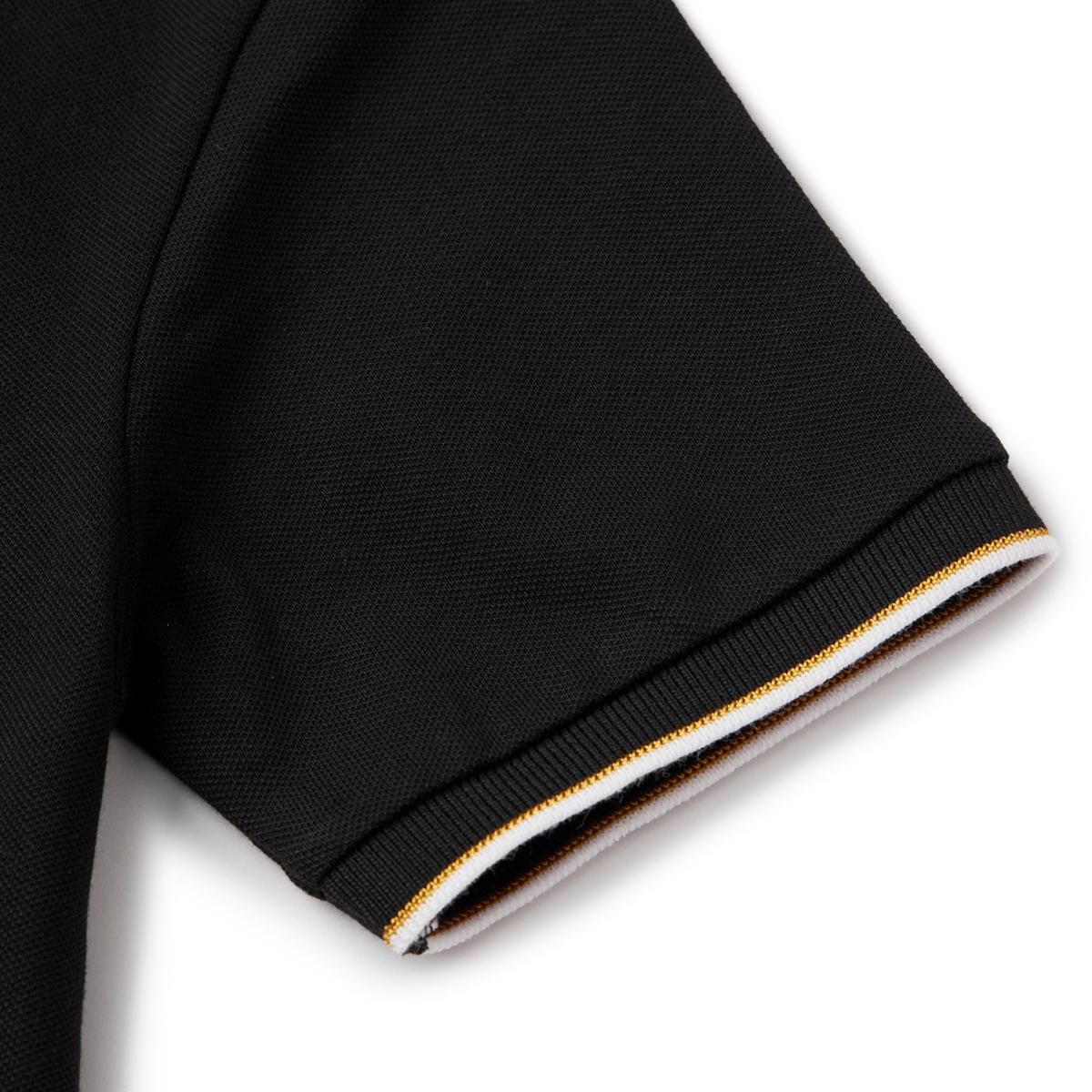 Junior's Slim Fit Cotton Pique Signature Embroidery Polo