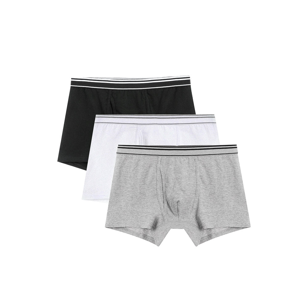Men’s Cotton Stretch Jersey Trunks 3-Pack Essentials