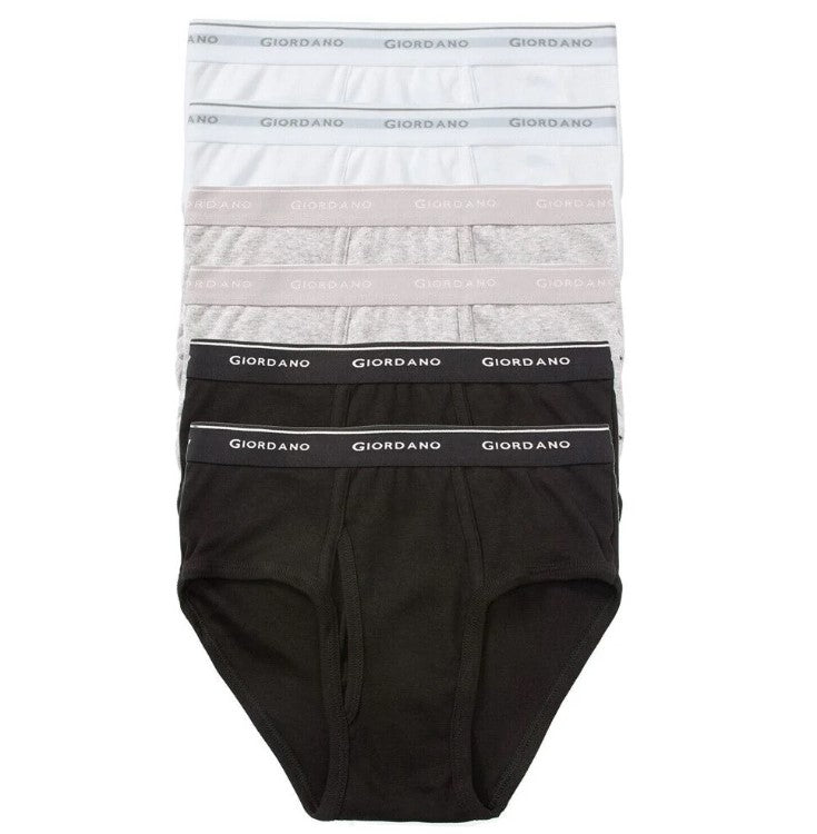 Men's Cotton Classic Fit Briefs - 6-Pack