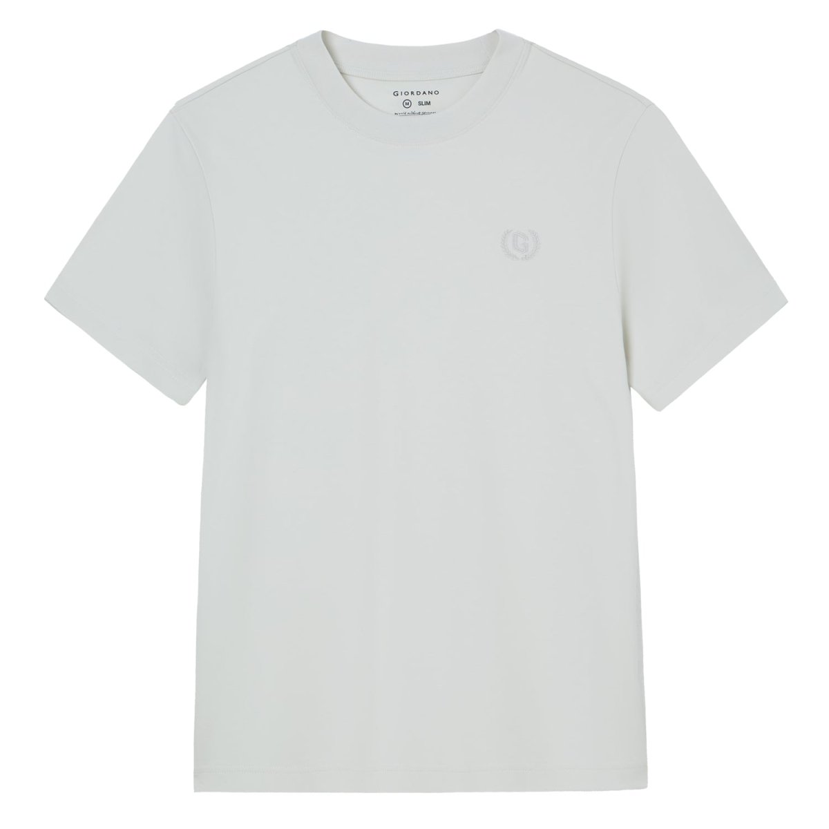 Men's Slim Fit Liquid Touch Cotton Crew Neck Tee