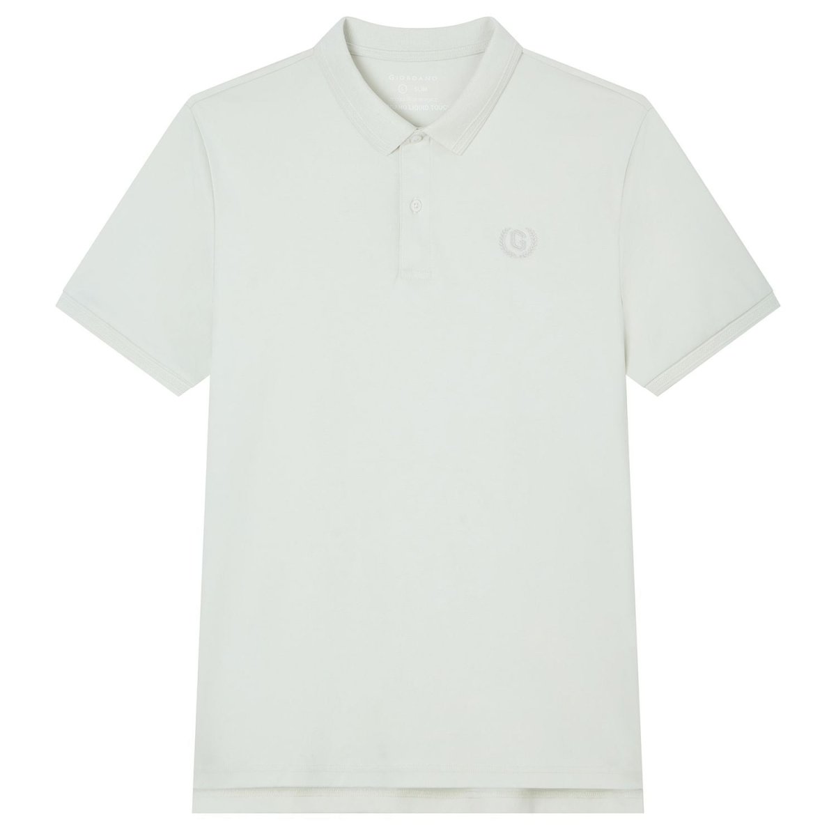 Men Slim Liquid Touch Cotton Polo Shirt