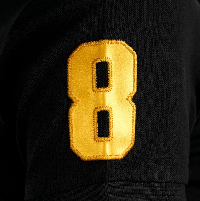 قميص بولو نابليون مطرز بقصّة Slim Fit للنساء