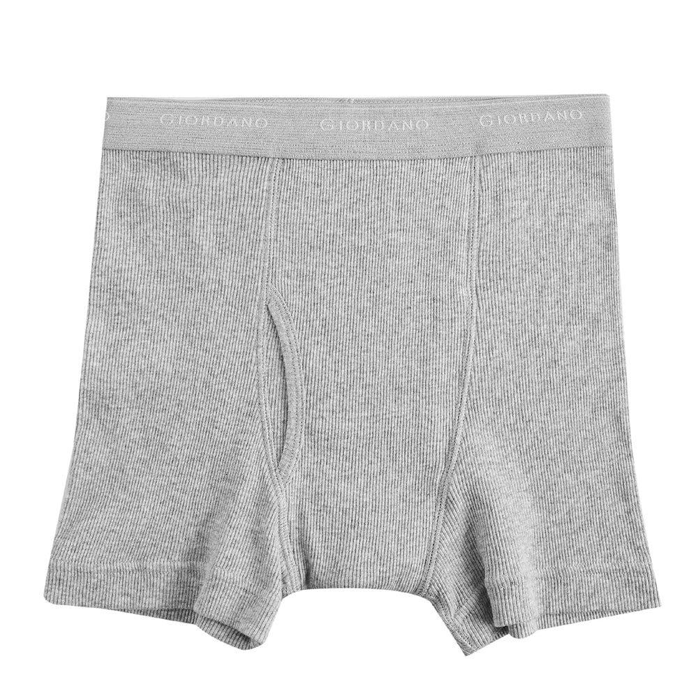 Men's Regular Fit Cotton Rib Trunks 3-Pack Essentials