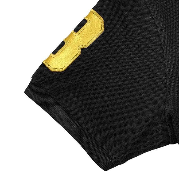 Kids' Lion Polo: 3D Embroidery, Comfort Piqué, Classic Style