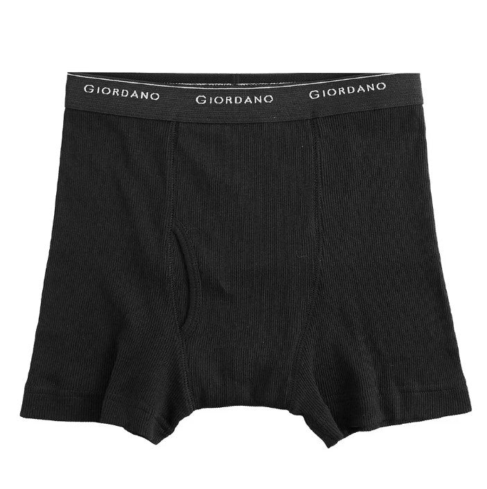Men's Cotton Rib Regular Trunks 3-Pack