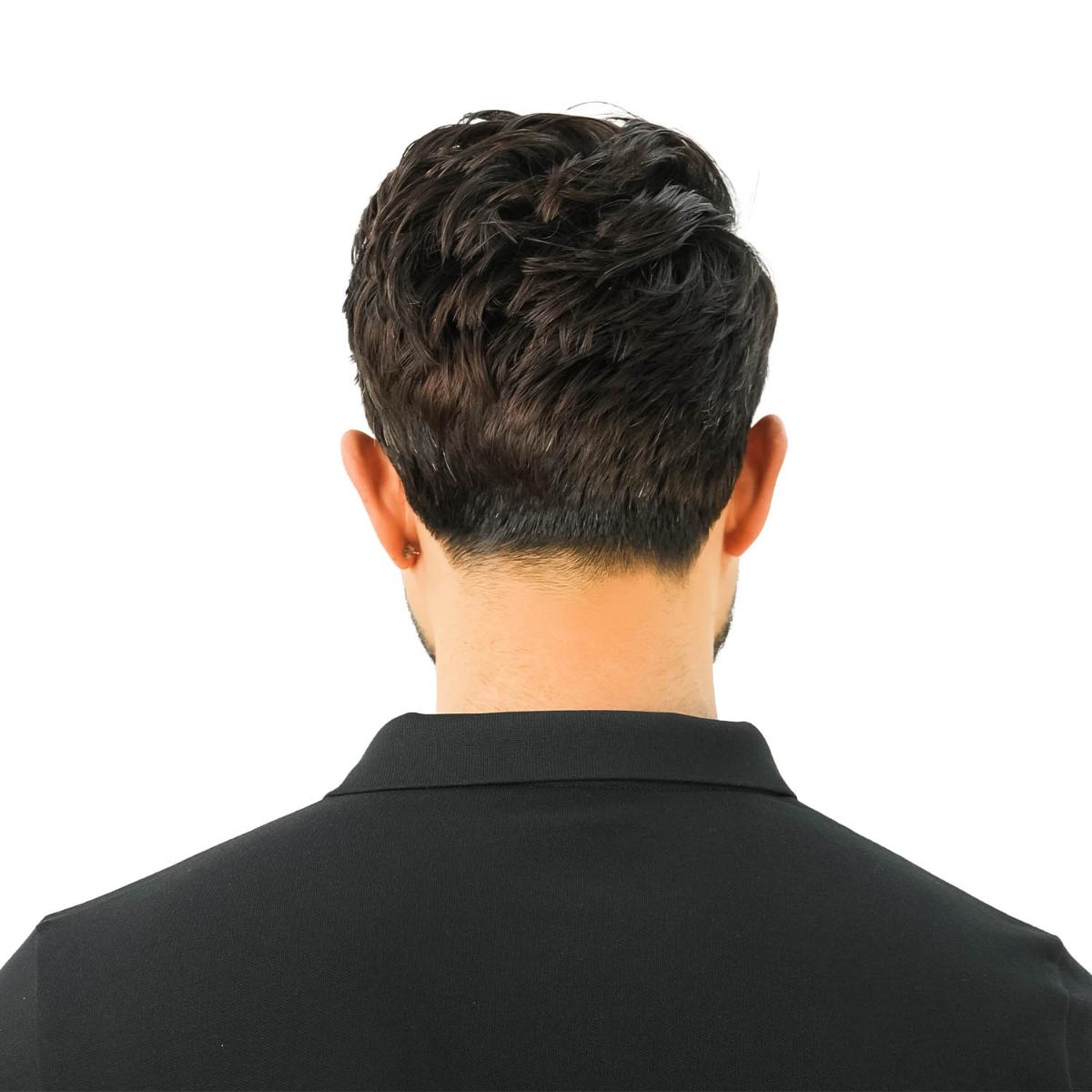 Men's 3D Lion Polo: Slim Fit, Bold Embroidery, Premium Pique