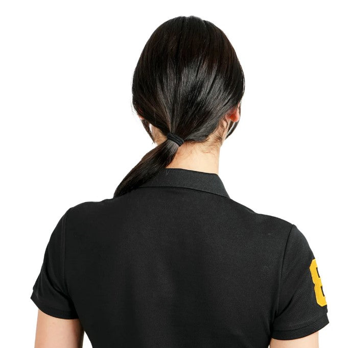 قميص بولو نابليون مطرز بقصّة Slim Fit للنساء