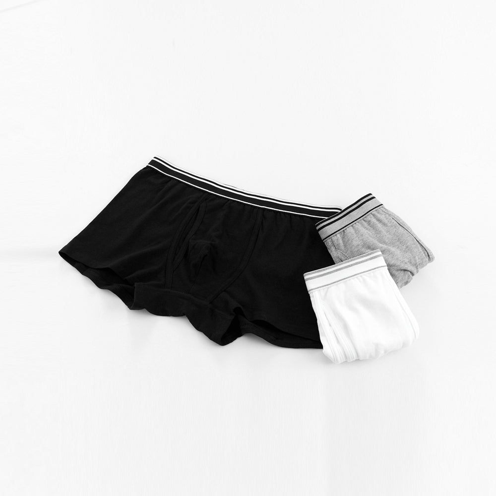 Men’s Cotton Stretch Jersey Trunks 3-Pack Essentials