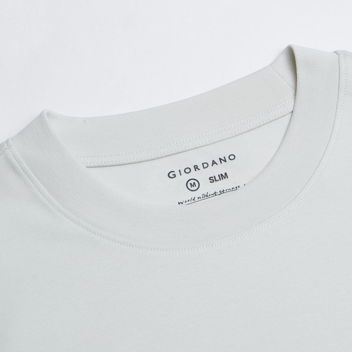 Men's Slim Fit Liquid Touch Cotton Crew Neck Tee