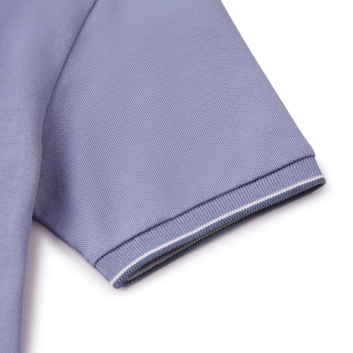 Junior's Slim Fit Cotton Pique Signature Embroidery Polo