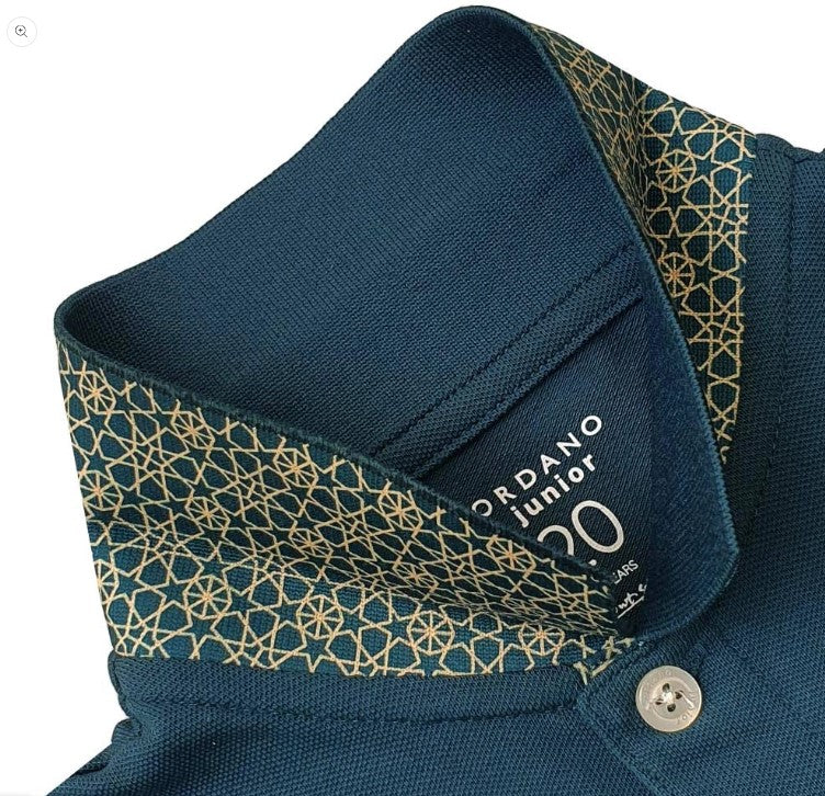 Kids' Lion Polo: 3D Embroidery, Comfort Piqué, Classic Style