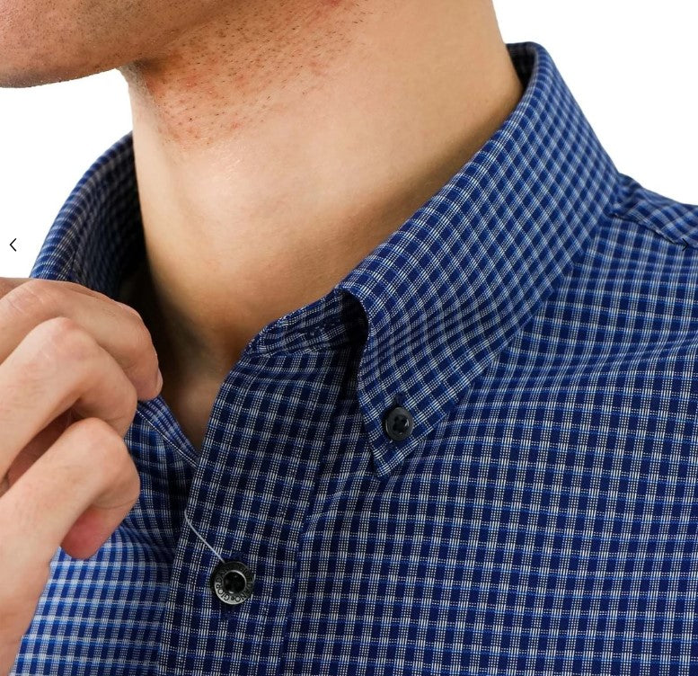 Men's Wrinkle-Free Long Sleeve Cotton Oxford Shirt