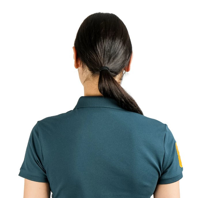 قميص بولو نابليون مطرز بقصّة Slim Fit للنساء