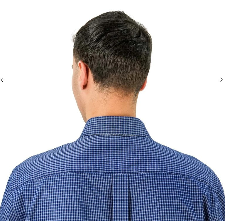 Men's Wrinkle-Free Long Sleeve Cotton Oxford Shirt