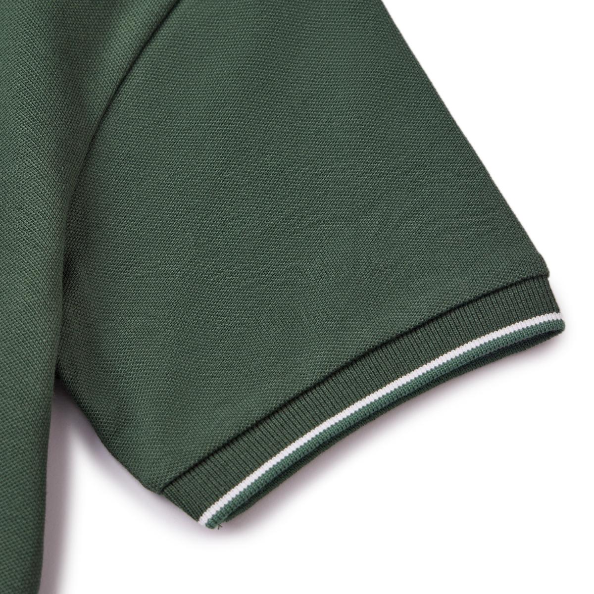 Junior's Slim Fit Cotton Pique Signature Embroidery Polo