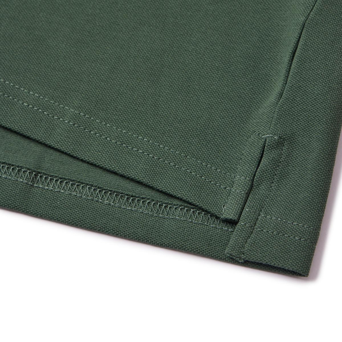 Junior's Slim Fit Cotton Pique Signature Embroidery Polo