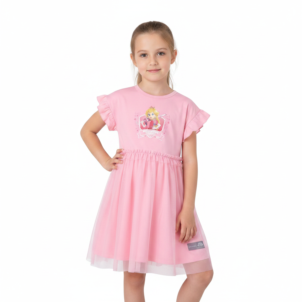 Junior Mario Relaxed Fit Print Tee
