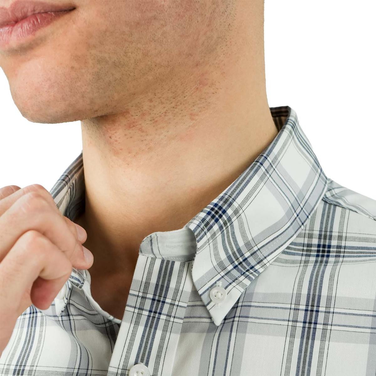 Men's Wrinkle-Free Long Sleeve Cotton Oxford Shirt