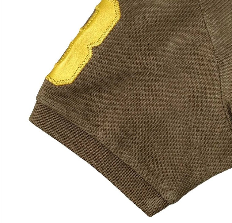 Kids' Lion Polo: 3D Embroidery, Comfort Piqué, Classic Style