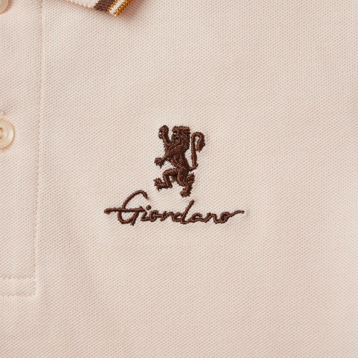 Junior's Slim Fit Cotton Pique Signature Embroidery Polo