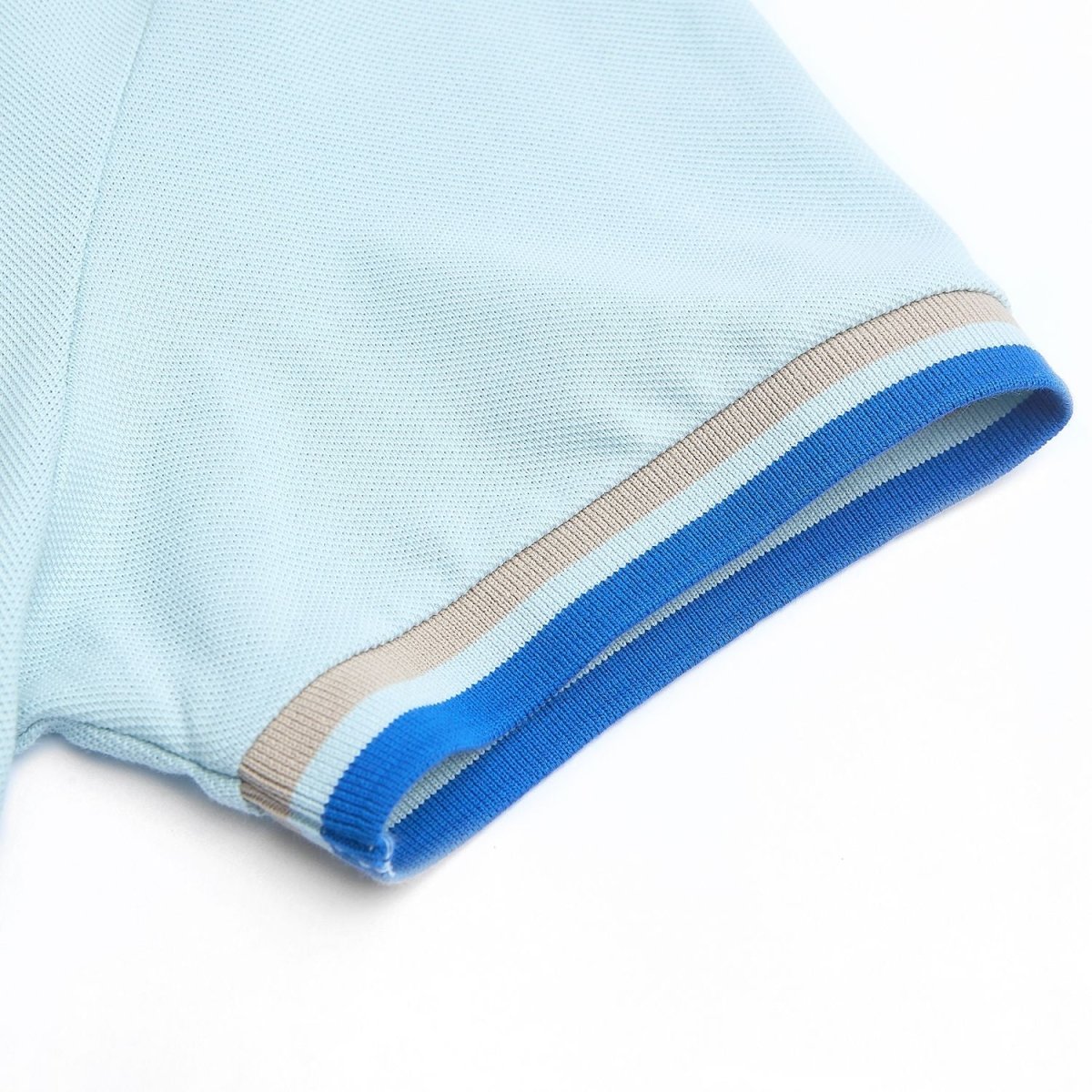 Men's Cotton Slim Performance Polo With Small Lion Embroidery