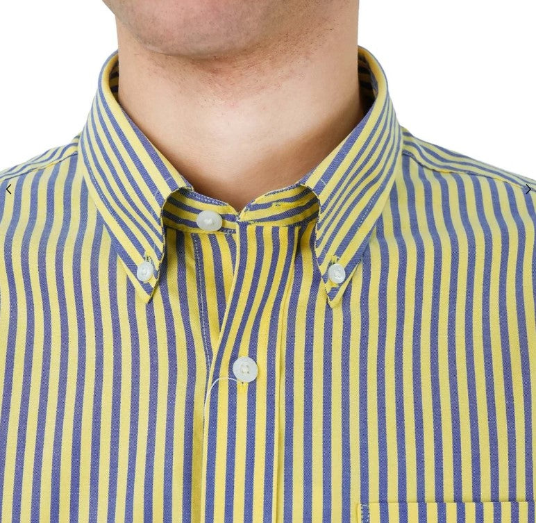 Men's Wrinkle-Free Long Sleeve Cotton Oxford Shirt