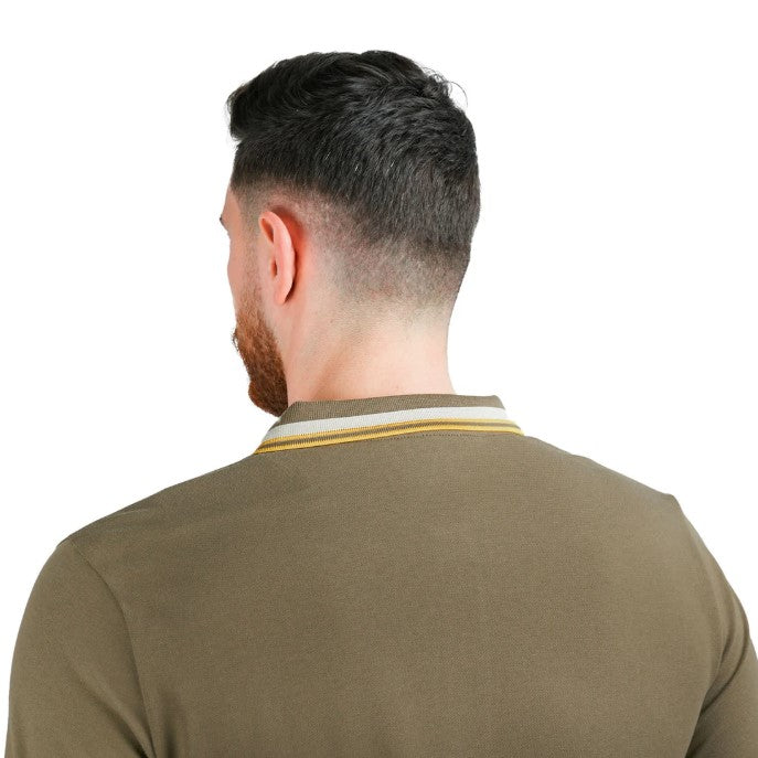 Men's Classic Slim Fit Polo with Signature Embroidery