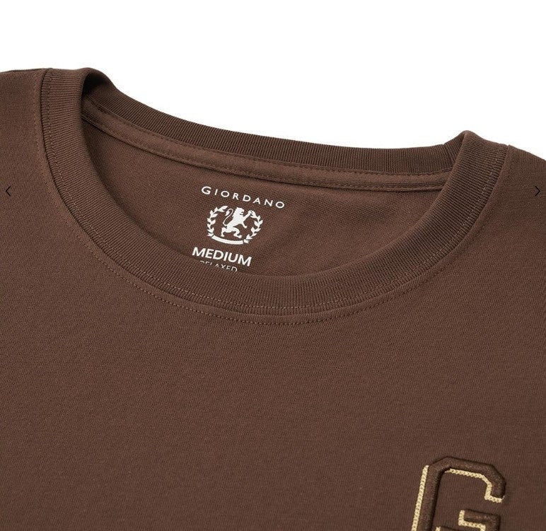 Men’S Relaxed Fit Cotton Jersey Crew Neck Print Tee