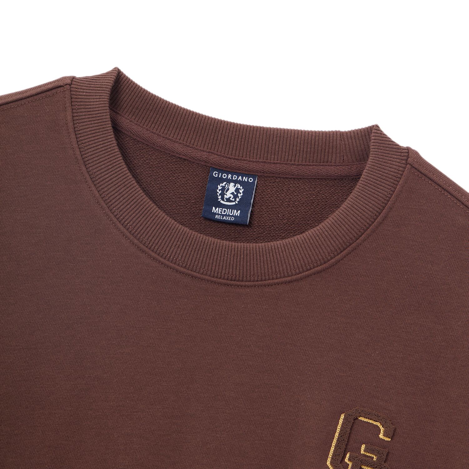 Men's Relaxed Fit Printed French Terry Pullover