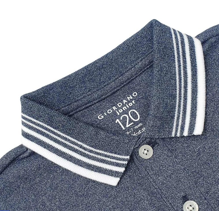 Kids' Lion Polo: 3D Embroidery, Comfort Piqué, Classic Style