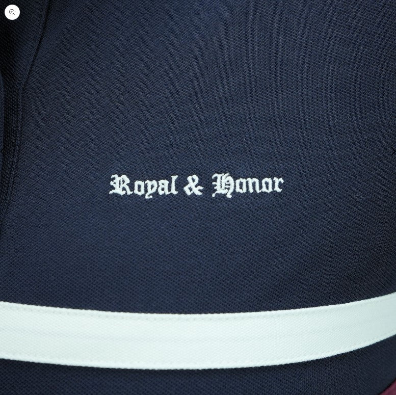 Women Cotton/Lycra Pique Flat Kint Color Short Sleeve Classic Slim Emborders