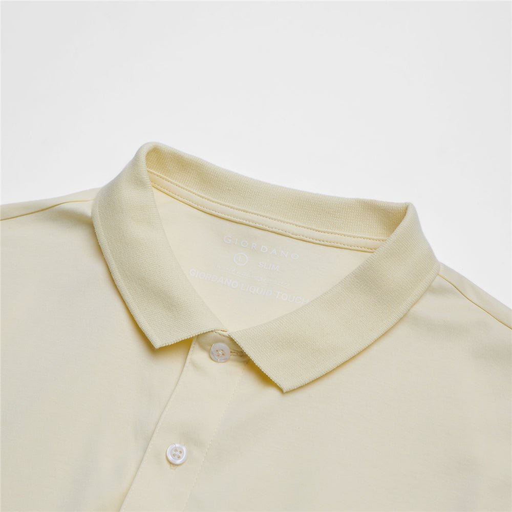 Men’s Liquid Touch Slim Fit Cotton Interlock Polo