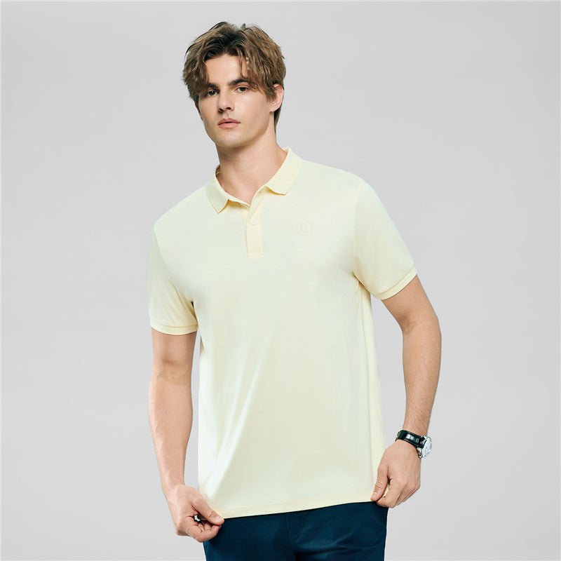 Men’s Liquid Touch Slim Fit Cotton Interlock Polo