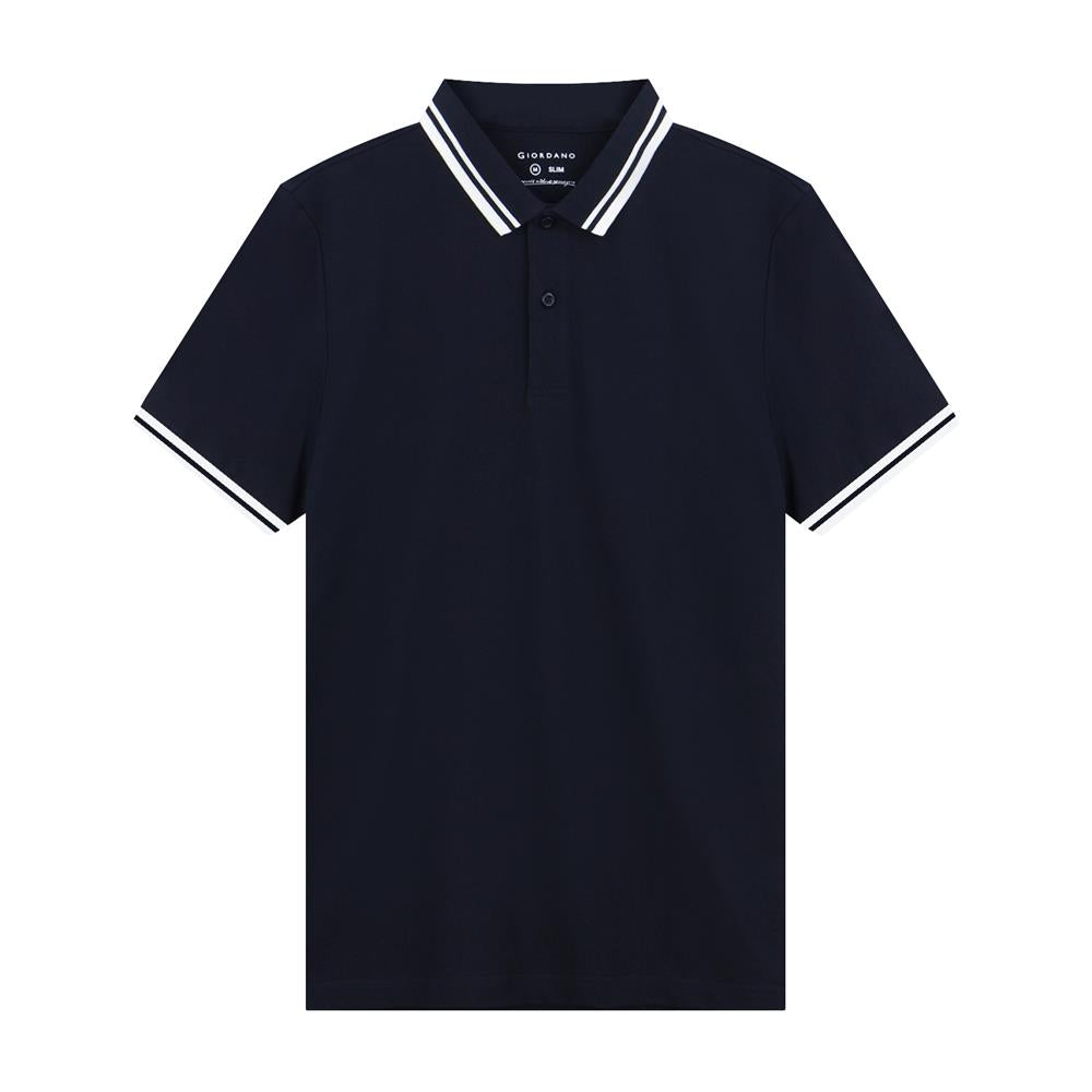 Men's Slim Fit Pique Polo: Elevated Comfort, Modern Style