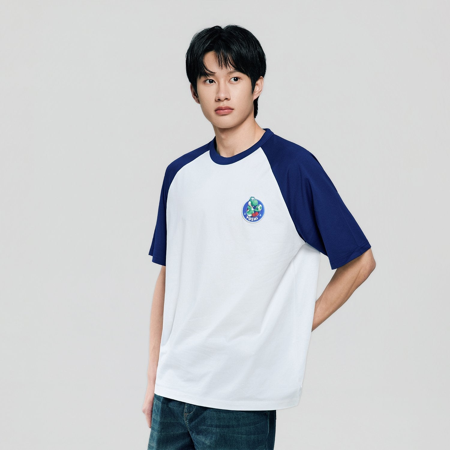 Men's Super Mario Relaxed Print Tee