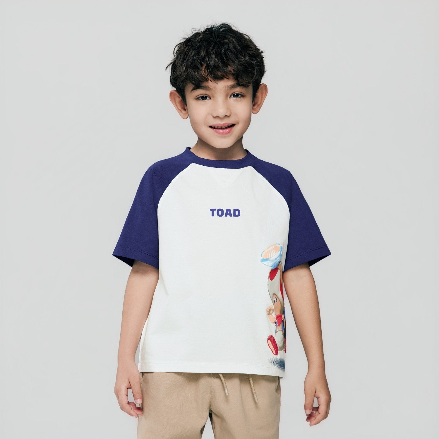 Junior Super Mario Relaxed Print Tee