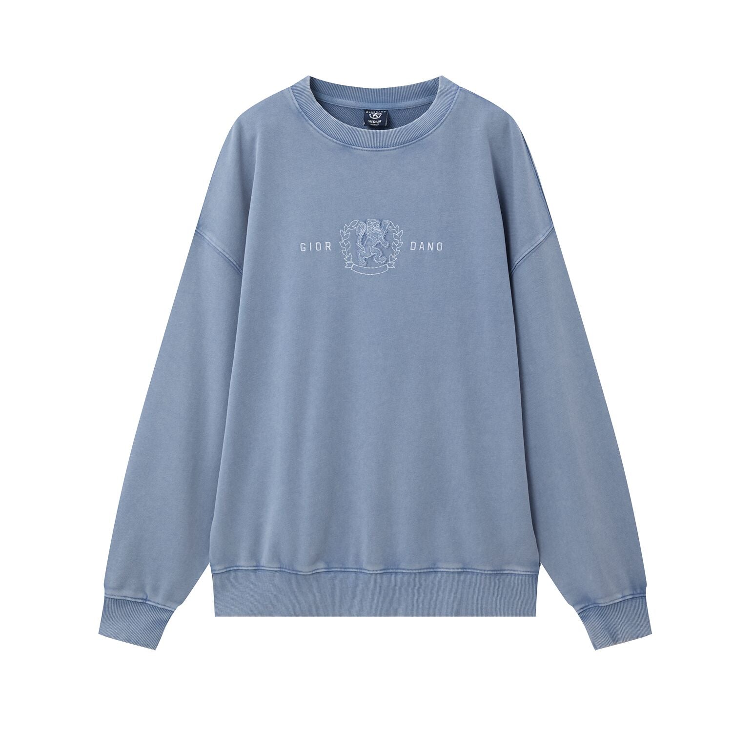 Men’s French Terry Crew Neck Printed Sweatshirt