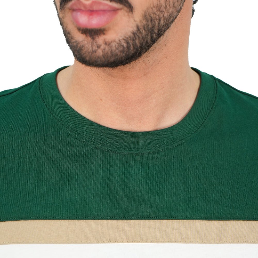 Men's Slim Cotton Heritage Colorblock Tee