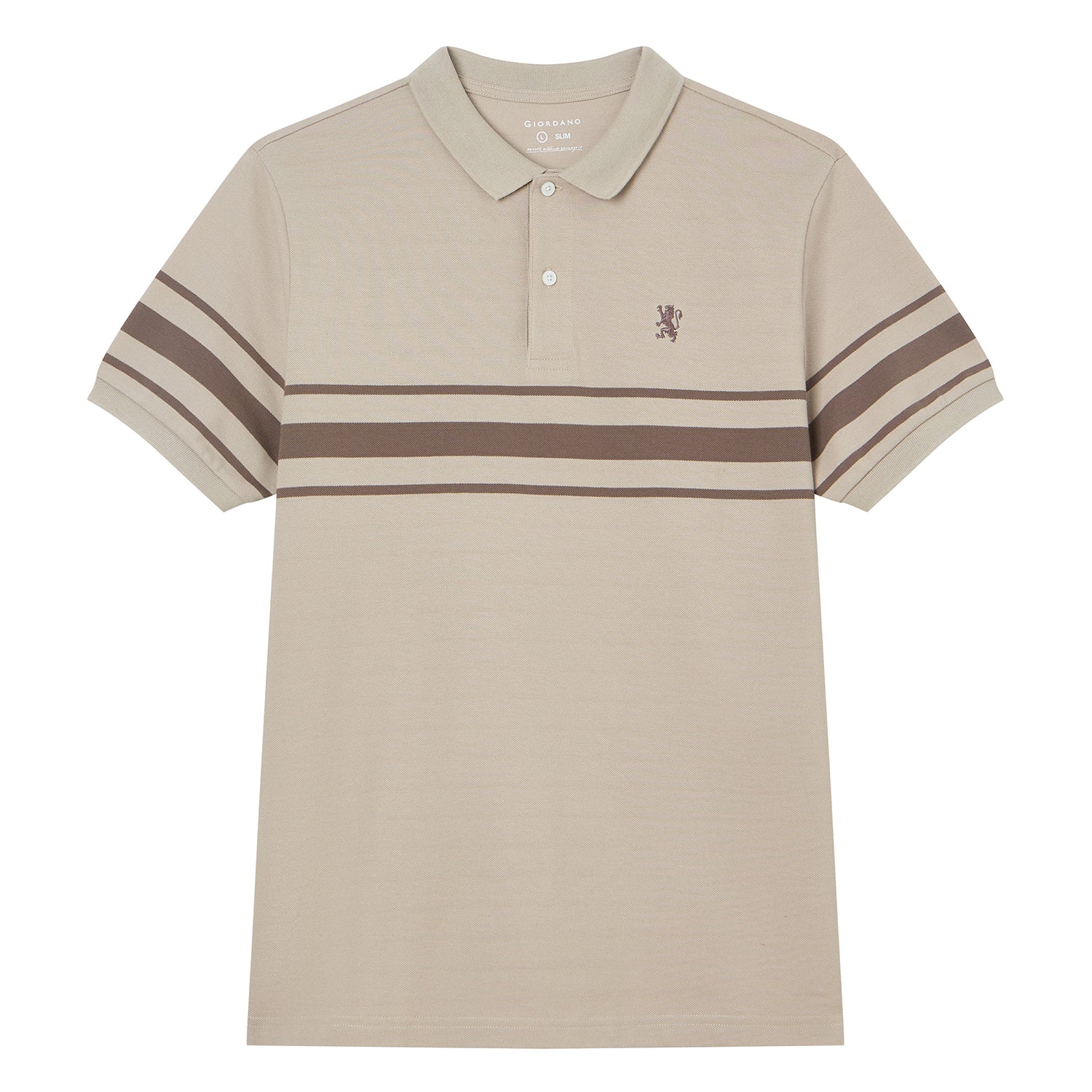 Men's Stripes Polo
