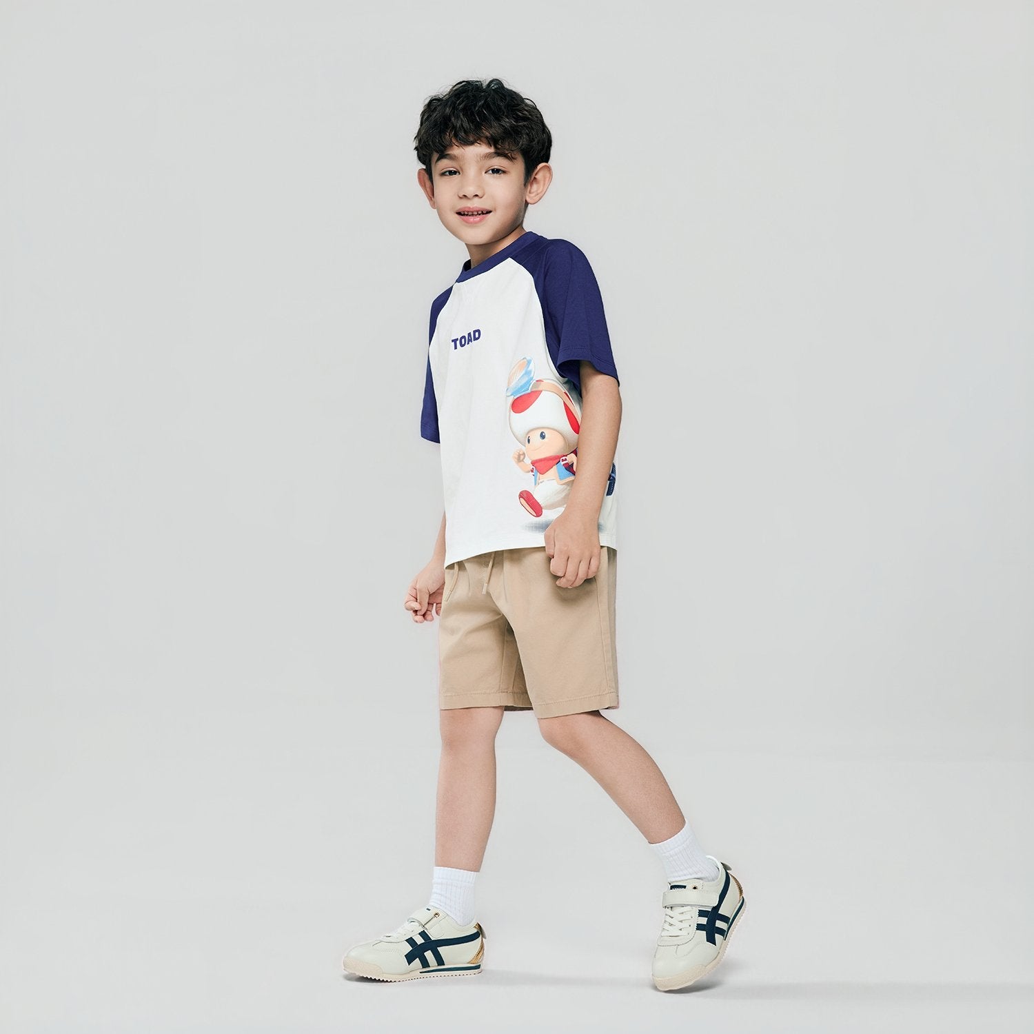 Junior Super Mario Relaxed Print Tee