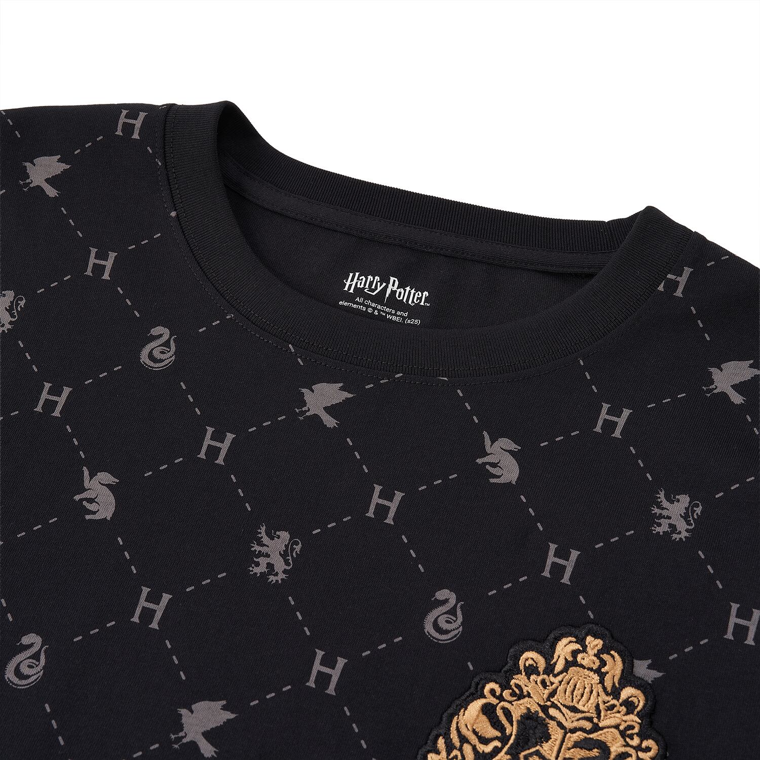 Men's Harry Potter Cotton Short Sleeve All-Over Print Tee - Limited Edition Collection