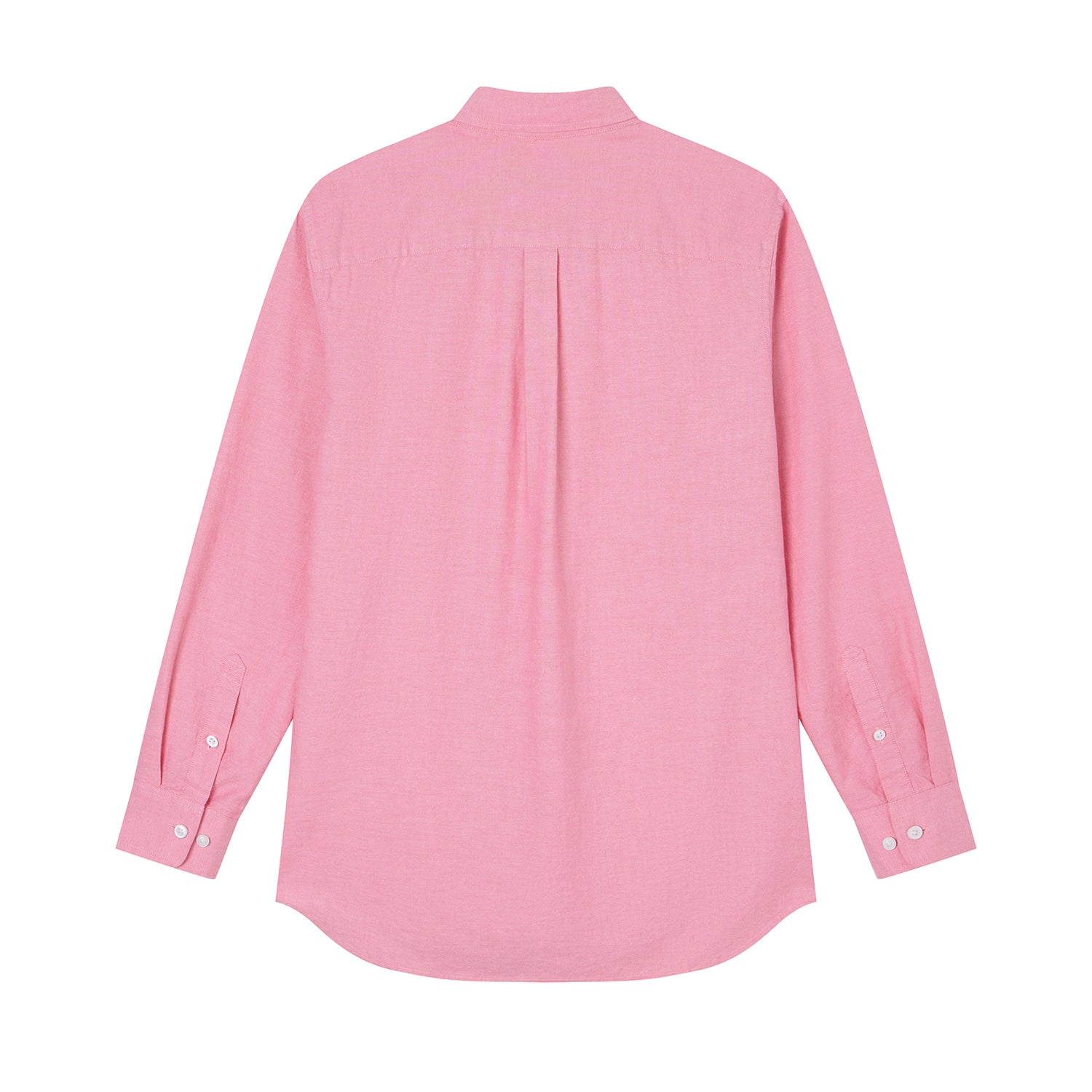 Men's Cotton Slim Oxford Shirt With Embroidery