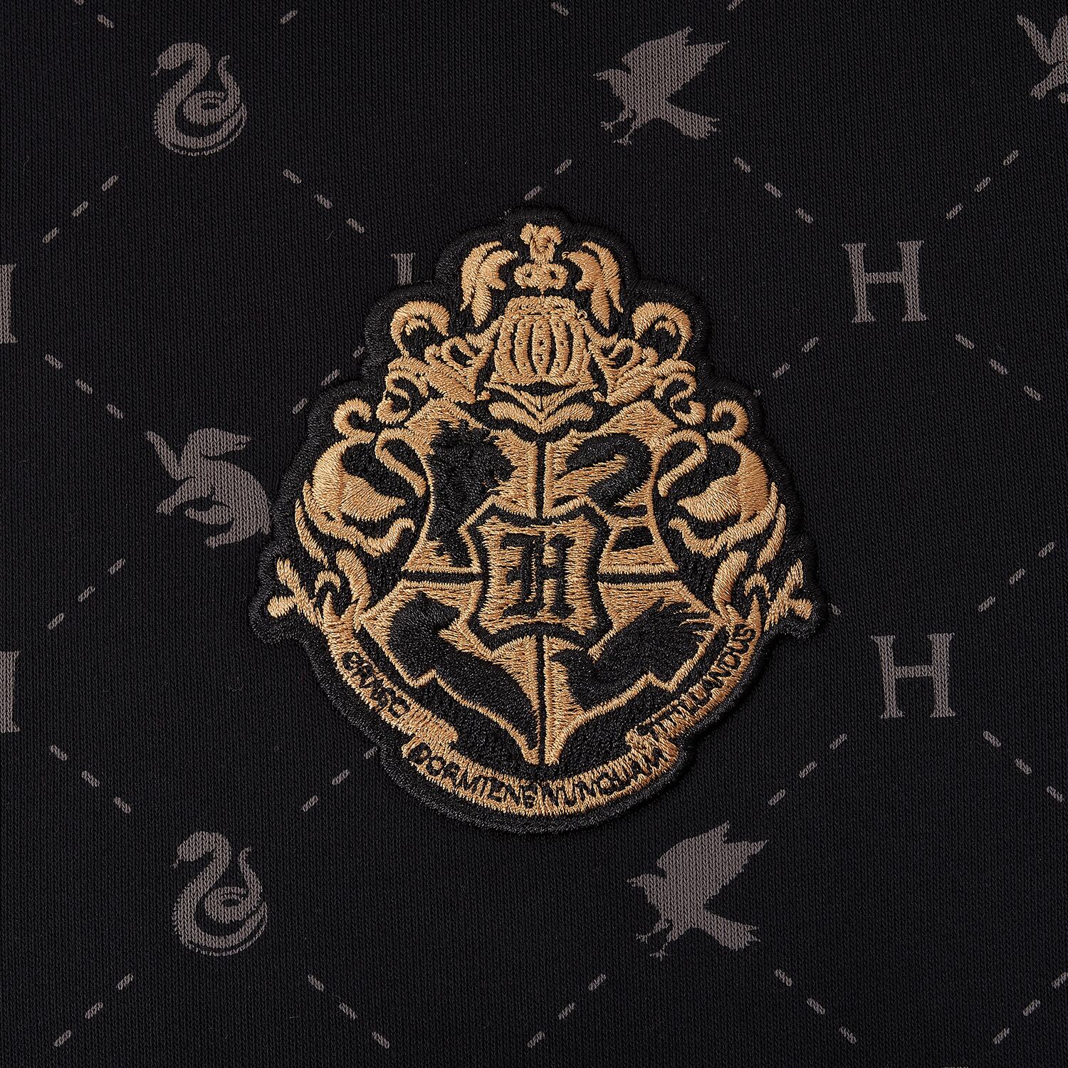 بلوفر رجالي بطبعة هاري بوتر بالكامل - قطن بوليستر - مجموعة إصدار محدود