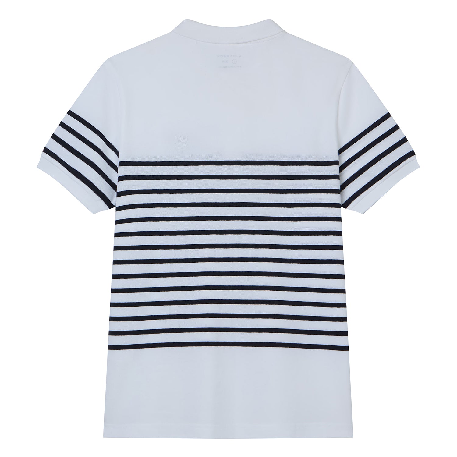 Men's Cotton Slim Fit Stripe Polo