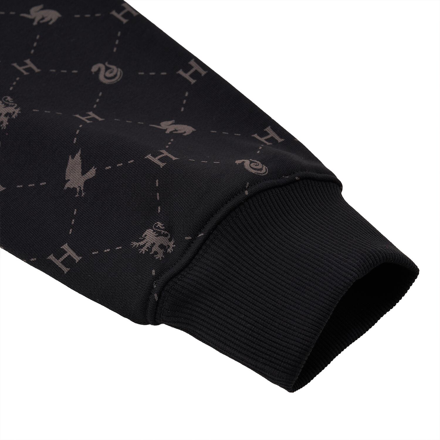 بلوفر رجالي بطبعة هاري بوتر بالكامل - قطن بوليستر - مجموعة إصدار محدود