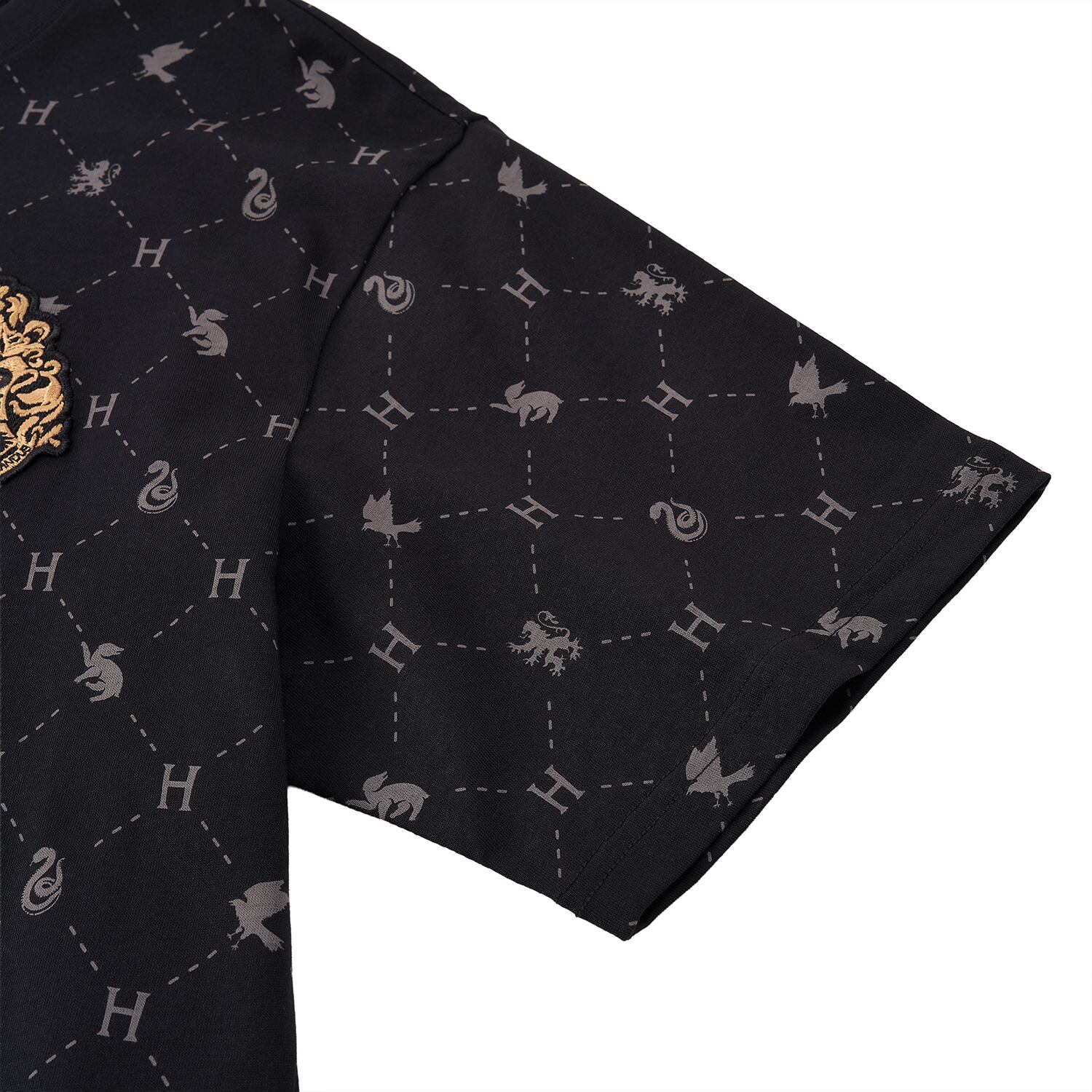 Men's Harry Potter Cotton Short Sleeve All-Over Print Tee - Limited Edition Collection