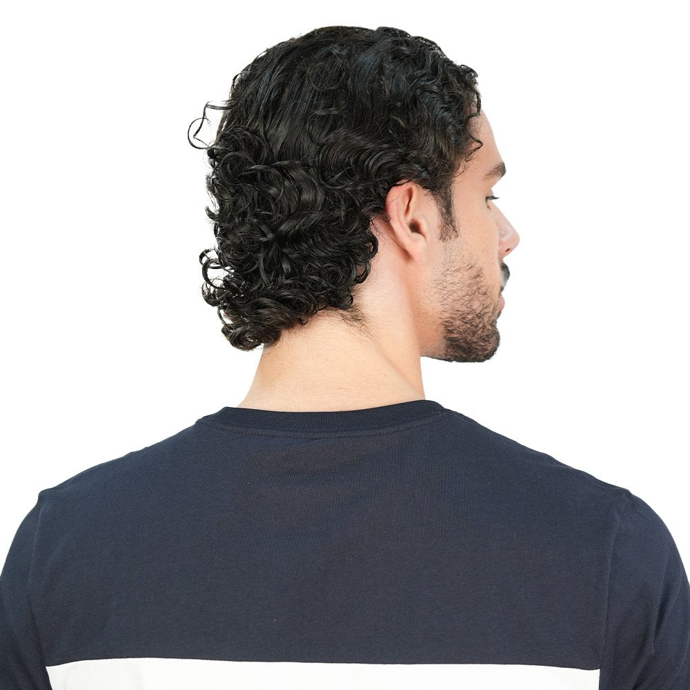 Men's Slim Cotton Varsity Number Print Tee