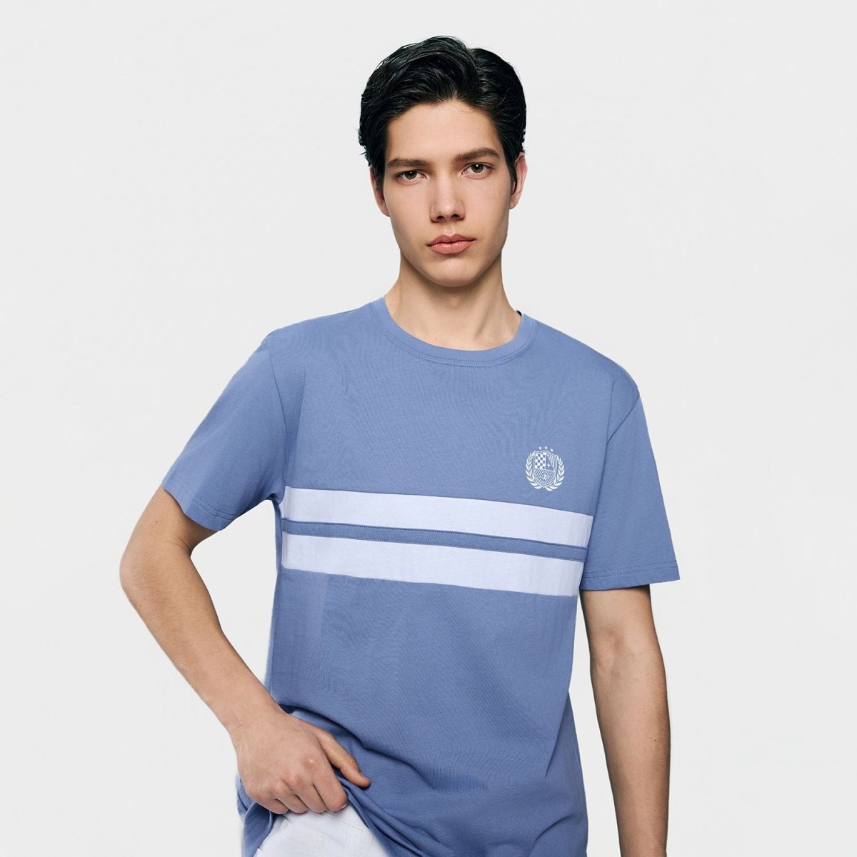 Men's Slim Cotton Heritage Stripe Tee