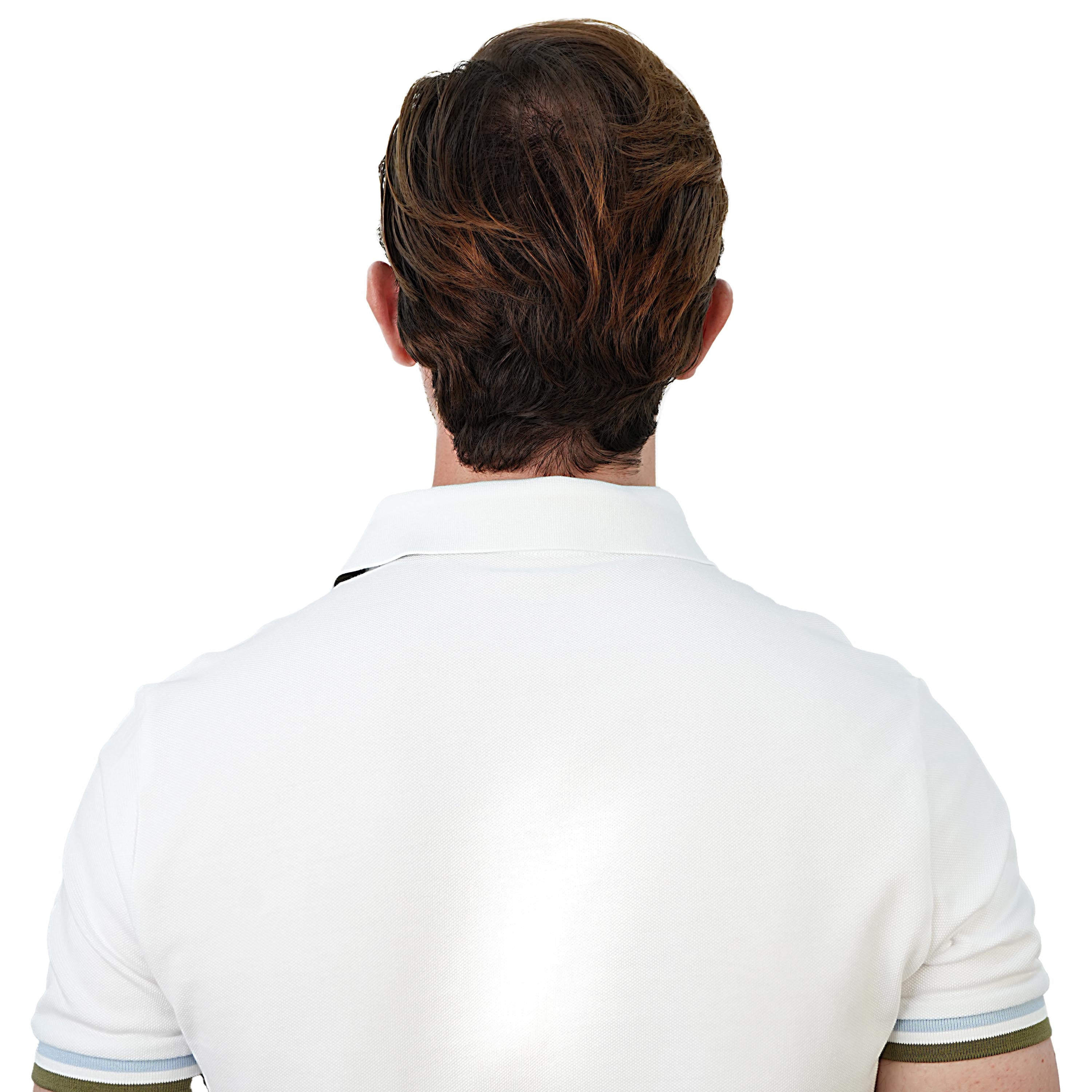 Men's Performance Polo: Classic Piqué, Tipped Collar, Embroidered Detail
